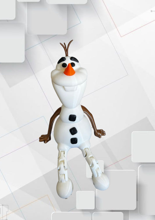 Olaf 3D 18 cm — Colecionável em PLA