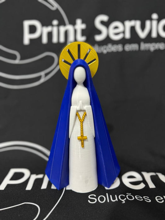 Nossa Senhora em 3D — Fé e arte unidas em um só modelo