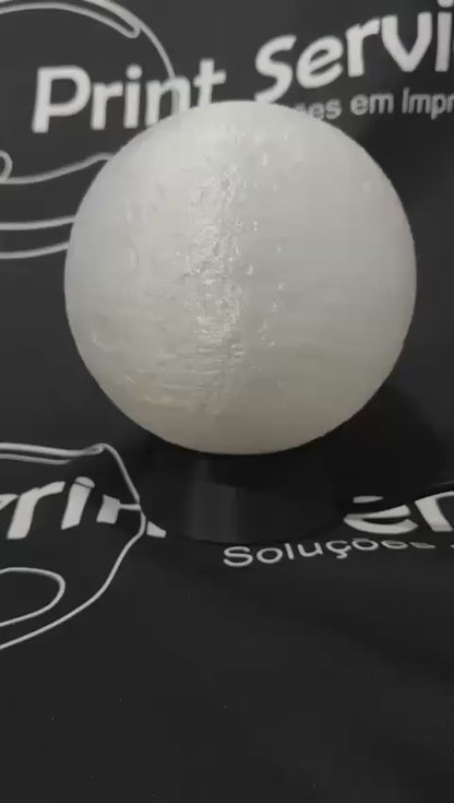 Abajur Lua 3D — Iluminação Única e Encantadora