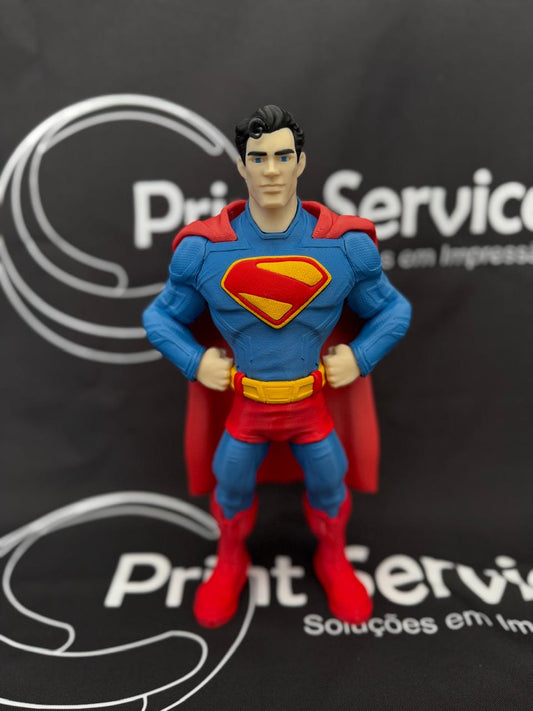 Superman 3D — O Herói que Inspira Força e Coragem