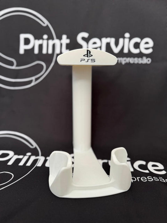 Suporte 3D para Controle e Headset PS5 — Organização e Estilo Gamer