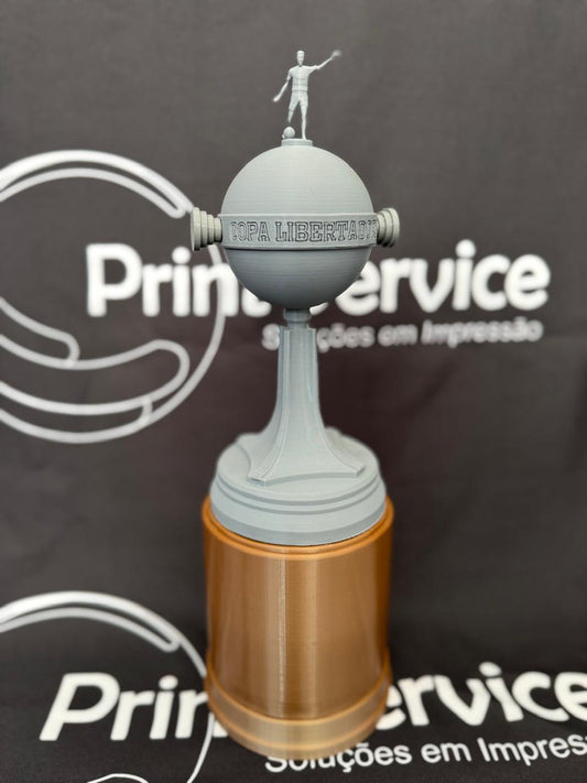 Taça Libertadores 3D — 30cm de Glória Eterna